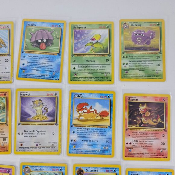 Vintage Italian Pokémon Card 1st Edition Lot 19 Cards - Picture 3 of 10